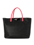Antigona Tote, &pound;380, Handbags, Black/Pink, Leather, Front view